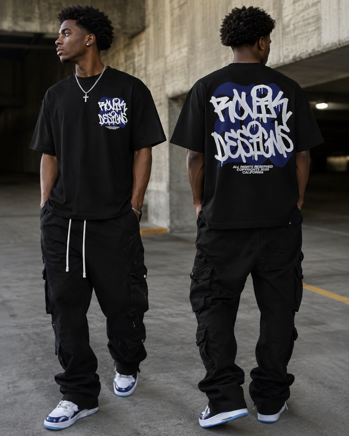 Black Rovik Riot T-shirt (PRE-ORDER)