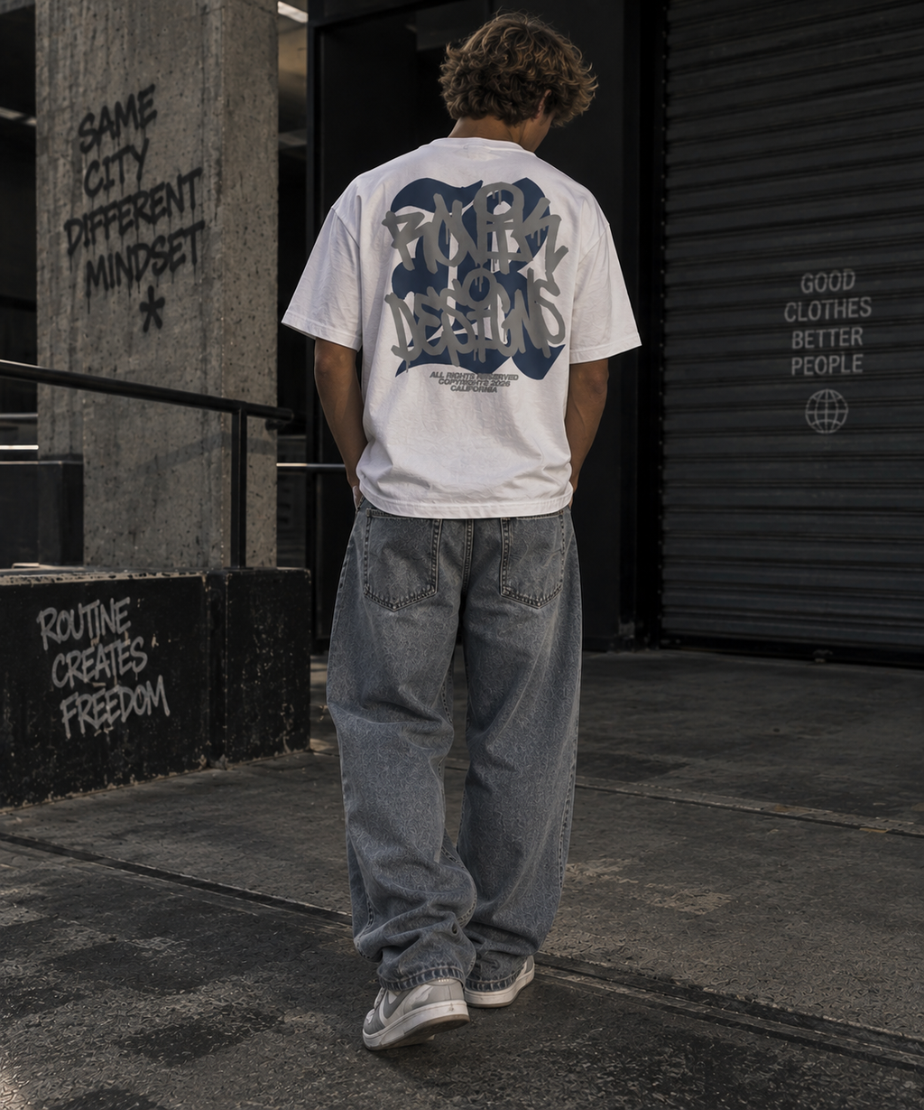 White Rovik Riot T-shirt (PRE-ORDER)