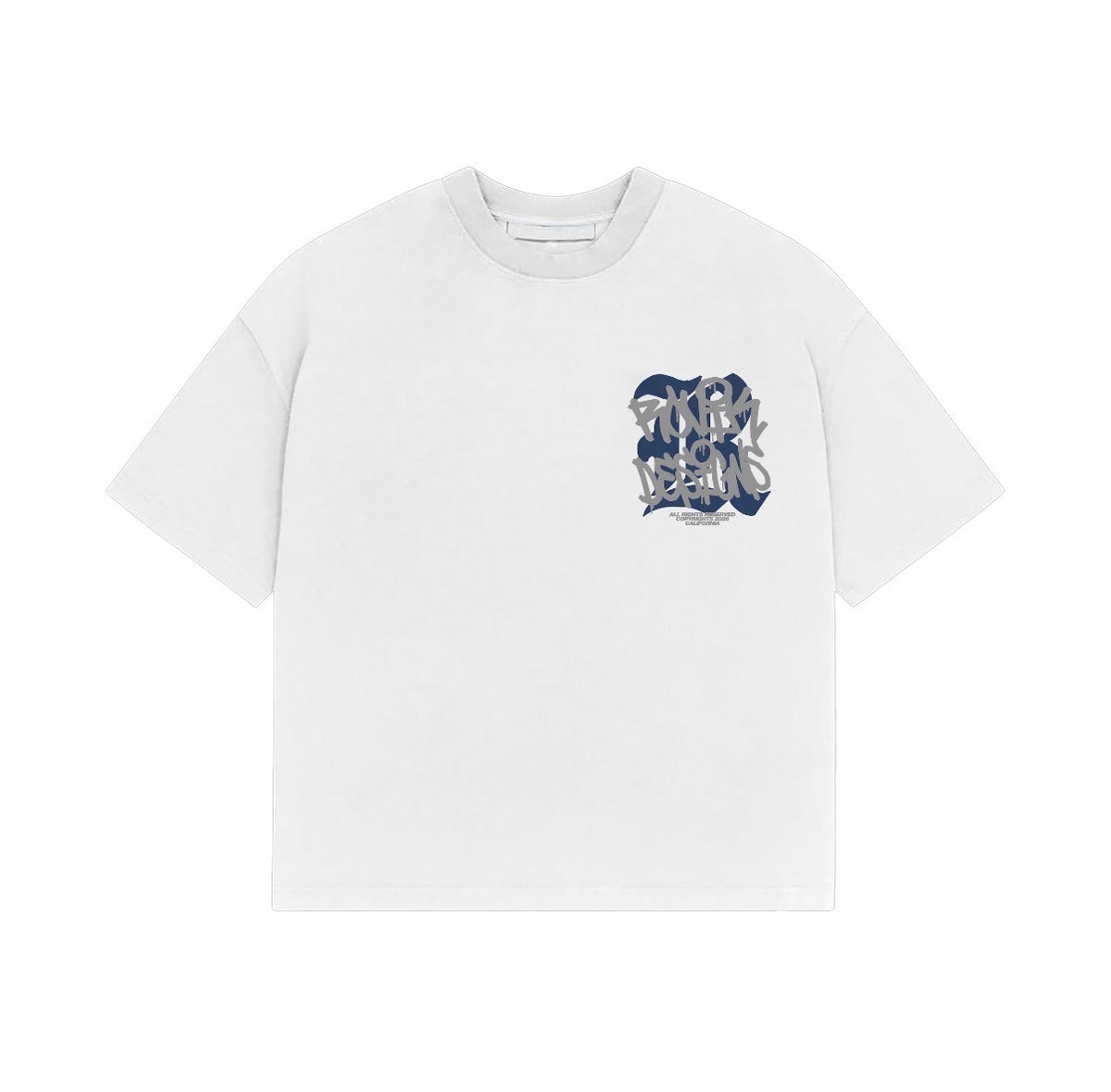 White Rovik Riot T-shirt (PRE-ORDER)