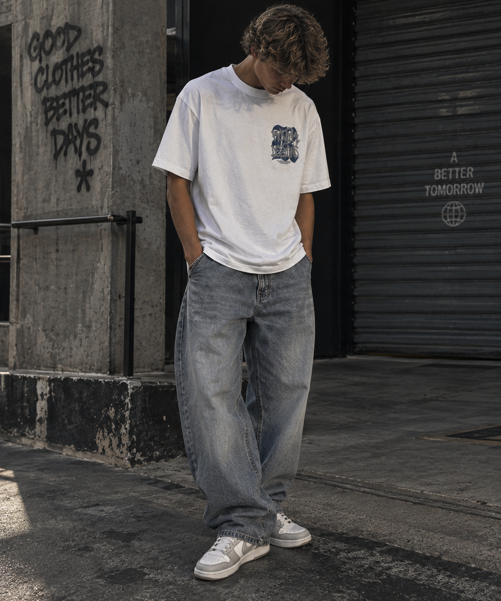 White Rovik Riot T-shirt (PRE-ORDER)