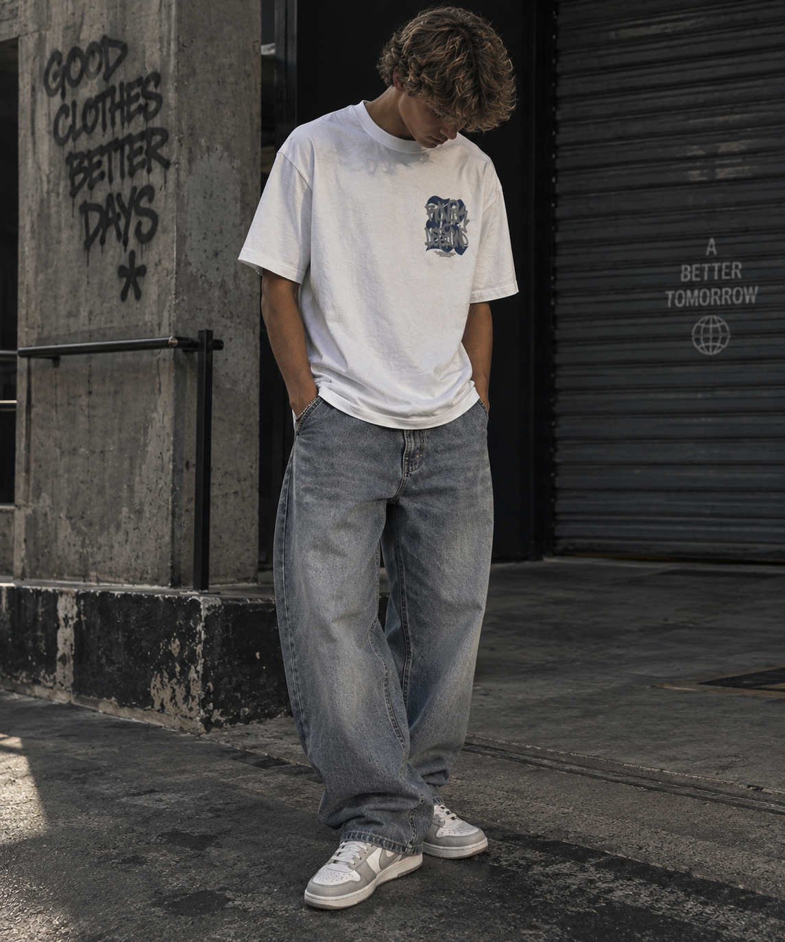 White Rovik Riot T-shirt (PRE-ORDER)